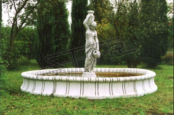 Fontainen Figure Statue Figures Sculpture Statues Sculptures Antique Garden