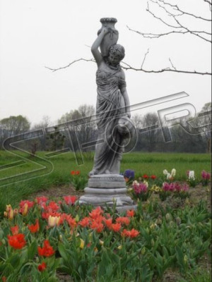 Fontainen Figure Statue Figures Sculpture Statues Sculptures Antique Garden