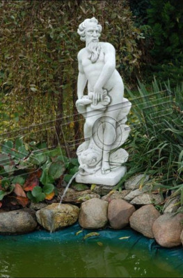 Fontainen Pond Figure Adam Statue Figures Sculptures Statues