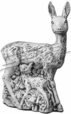 Garden decorative deer statue sculpture figures sculptures designer figure
