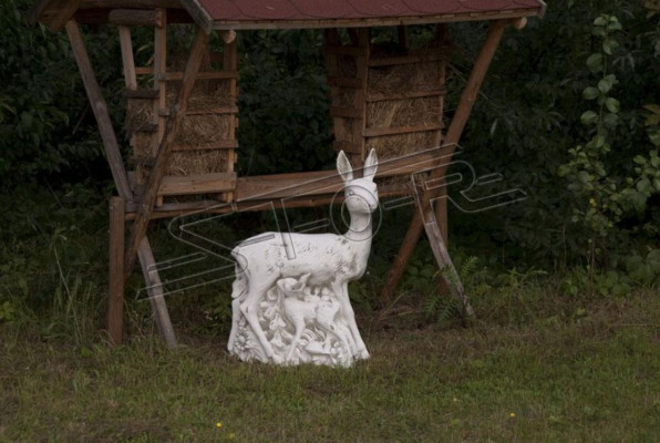 Garden decorative deer statue sculpture figures sculptures designer figure
