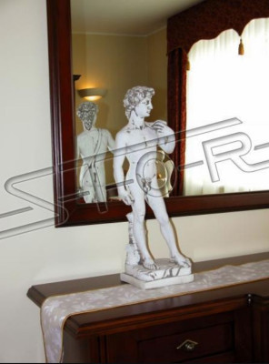 Garden Decoration 59cm David Terrace Stone Figures Figure Decorative Sculpture Immediately