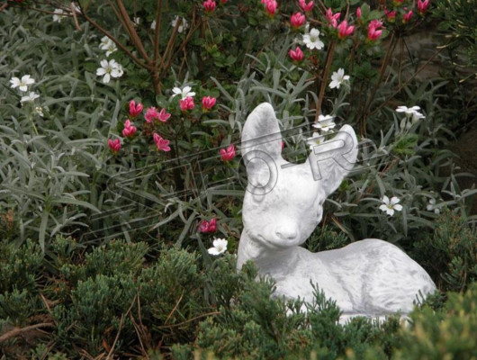 Garden Decoration Bambi Terrace Stone Figures Figure Decorative Statue