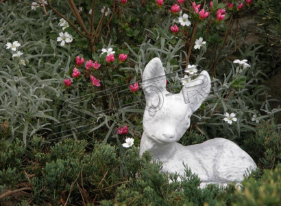 Garden Decoration Bambi Terrace Stone Figures Figure Decorative Statue