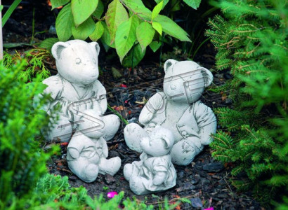 Garden Decoration Bear Patio Stone Figures Figure Decorative Statue