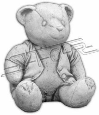 Garden Decoration Bear Patio Stone Figures Decorative Nature Statue