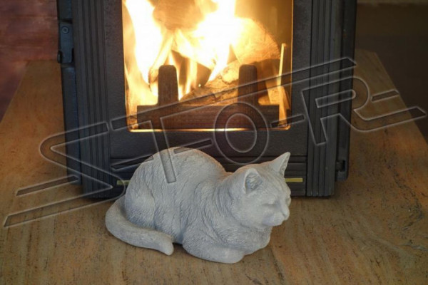 Garden Decoration Decorative Cat Patio Stone Figures Statue