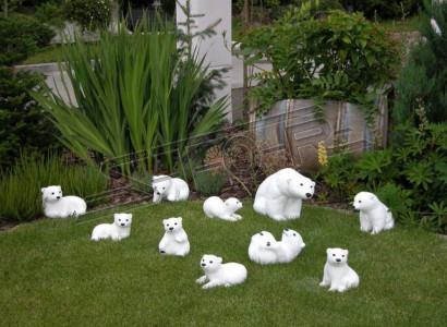 Garden Decoration Polar Bear Statue Sculpture Figures Sculptures Designer