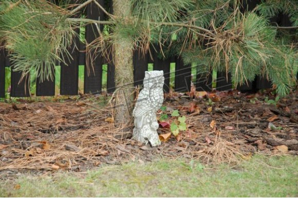 Garden Decoration Owl Nature Patio Stone Figures Decorative Statue