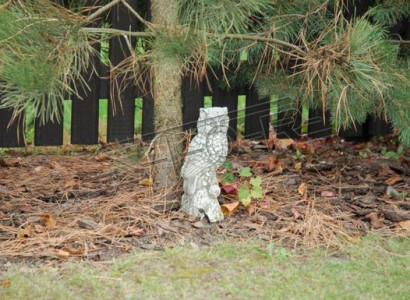 Garden Decoration Owl Nature Patio Stone Figures Decorative Statue
