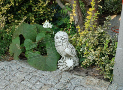 Garden Decoration Owl Patio Stone Figures Figure Decorative Statue