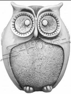 Garden Decoration Owl Patio Stone Figures Decorative Nature Statue