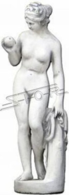 Garden Decoration Woman 61cm Terrace Stone Figures Decoration