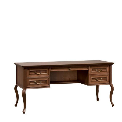 Classic r Desk with Armchair Luxury Office Furnishings Wood Furniture