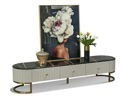 Luxury design chest of drawers sideboard lowboard side decorative wardrobe living room