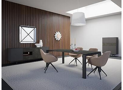 Luxury Dining room Dining set Dining table 4x Chairs Design Modern Furnishings new