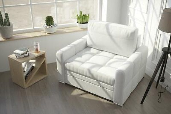 Luxury TV Relax Chesterfield Club Armchair Lounge 1 Seater Fabric