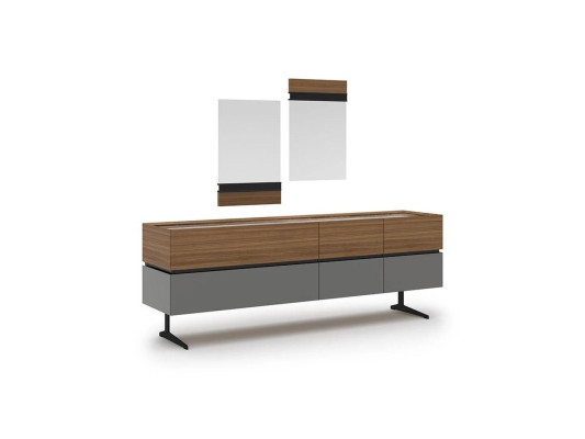 Luxury Sideboard Dining room Complete 2x Mirror Modern Furnishings Design