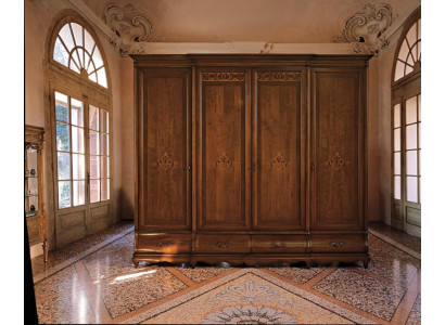 Solid Wood Wardrobe Furniture Wardrobe Bedroom Cabinets Made in Italy new