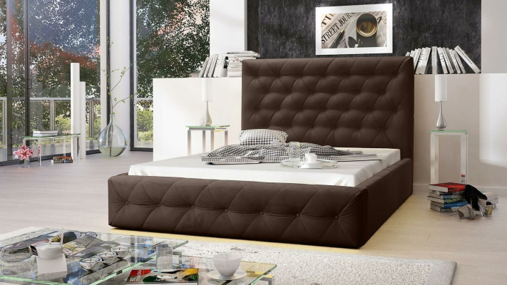 Modern Wood Designer Bed Noble Furniture Beds Double new Bedroom