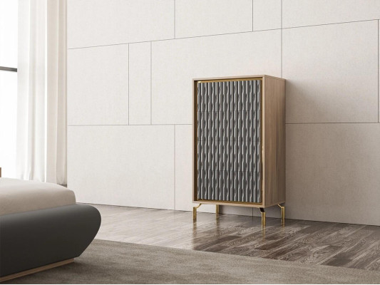 new Luxury Chest of drawers Bedroom Modern Design Wardrobe Wood Furniture