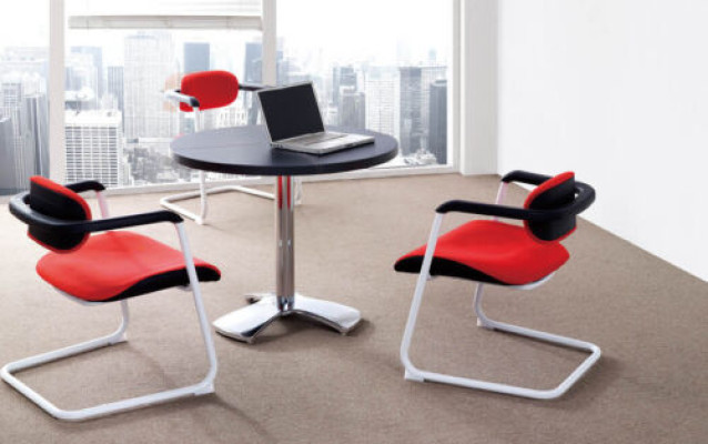 Round Dining table 3x Chairs Tables Dining room table Dining set Suite Table