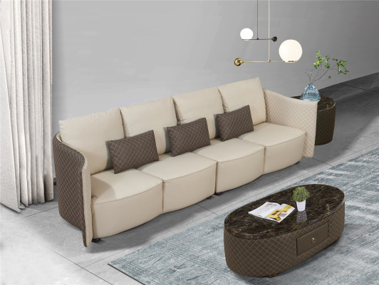 Sofa Couch Upholstery Sofas 4 Seater Textile big xxl Living room Couches Leather