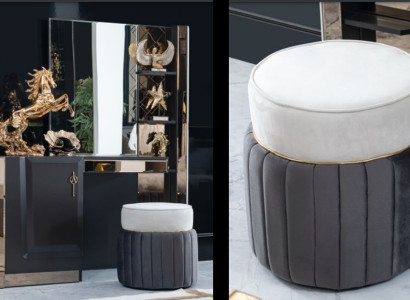 Bedroom new Dressing table Consoles with Mirror Luxury Console Chest of drawers Furniture