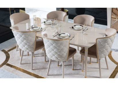 Dining table Table Tables Modern Wood Dining room Design Italian Style new