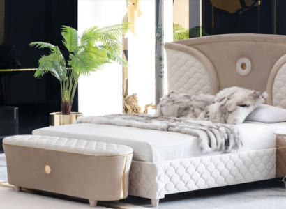 Bed Double Beds Modern Bed frame Beds Bedroom Bedside table new