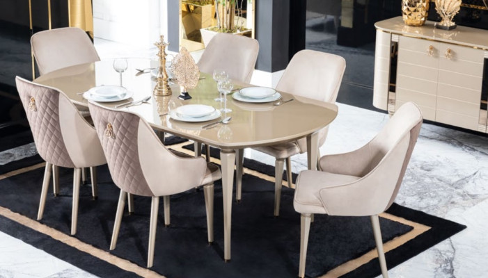Furniture Dining room Tables Furnishings Dining table Luxury Table Solid Wood Dining Tables