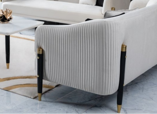 Design Sofa 3 Seater Design 210cm Luxury Sofas Couch 3er new Textile Sofa Furniture