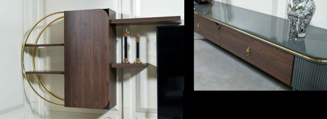 Wood design tv Furniture Shelves Wall Units Shelf Living Wall Cabinets Side Low Board