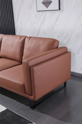 Leather sofa couch sofa set corner sofa corner suite design modern decor sofa