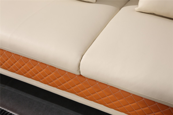 Couch Corner sofa Leather Living landscape Suite Deco Design Modern Sofa L-shape