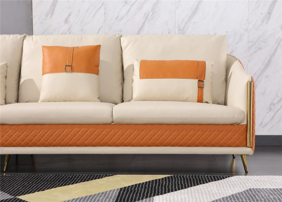 Couch Corner sofa Leather Living landscape Suite Deco Design Modern Sofa L-shape