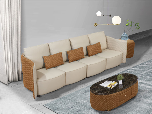 Sofa Couch 310cm Upholstery Sofas 5 Seater Textile Living room big xxl Couches