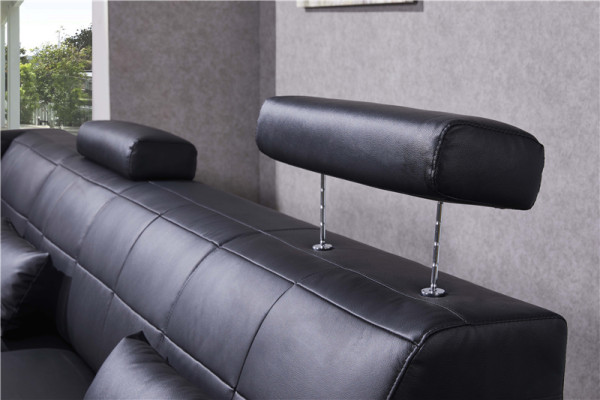 Corner sofa Leather sofa Big L-shape Living landscape Sofa Couch Suite