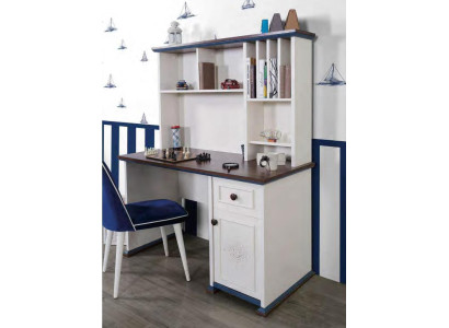 Desk wooden table youth room Table Shelf Tables Solid wood Computer desk
