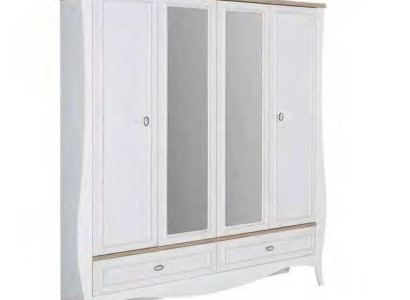 Wardrobe Country House Bedroom Wardrobe Furniture Living Wood Luxury