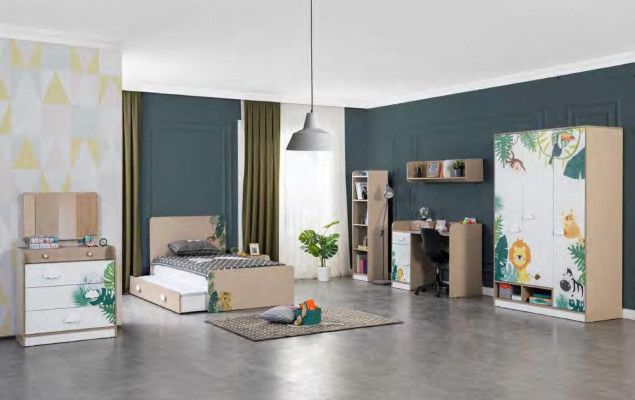 Beds Bedroom Design Single Bed Childrens room Girls Bed Furnishings new