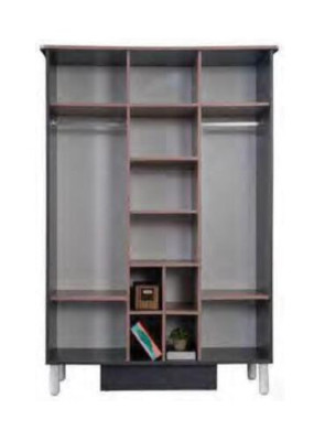 Wardrobe Design Furniture Childrens room Wardrobe Shelf Wood Bedroom new
