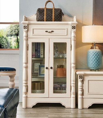 Wardrobe Chest of drawers Display case Colonial Style Furniture Sideboard Sideboard Cabinets Wood new