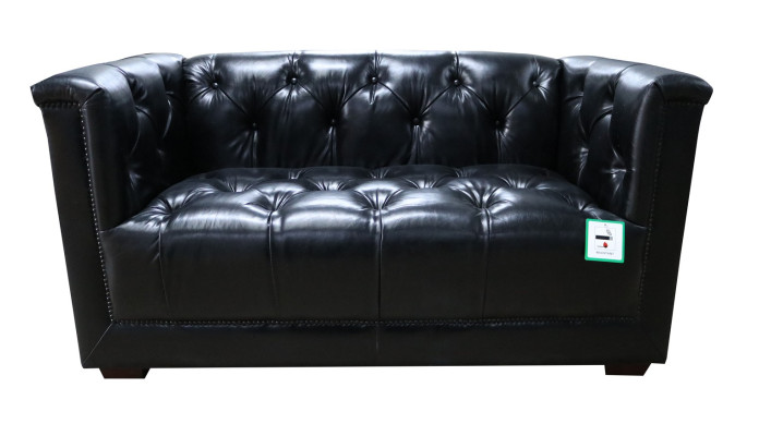 Genuine leather sofa two-seater aircraft chair aviator armchair new leather chair