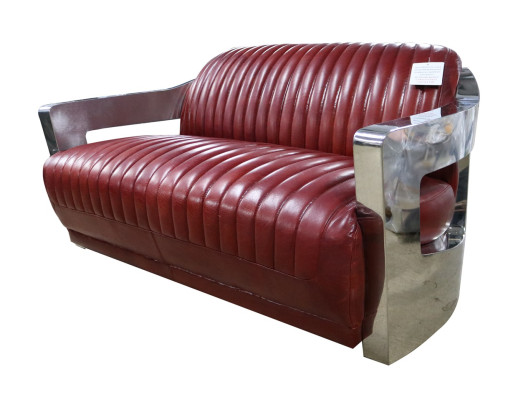 Design Club 2 Seater Sofa Leather Sofa Three Seater Vintage Leather Two-seater Couches