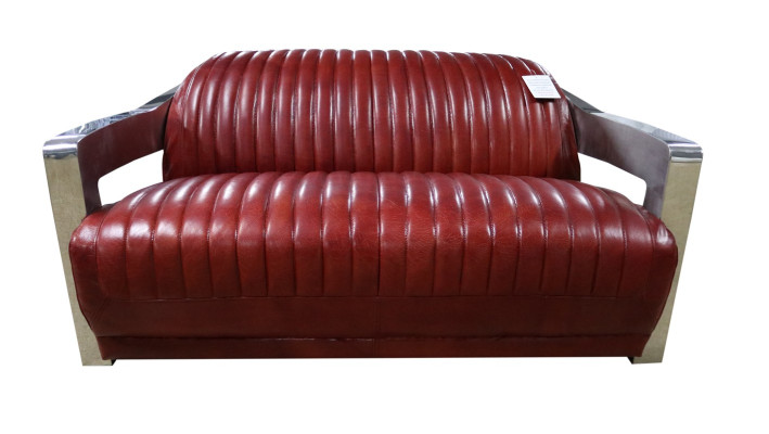 Design Club 2 Seater Sofa Leather Sofa Three Seater Vintage Leather Two-seater Couches