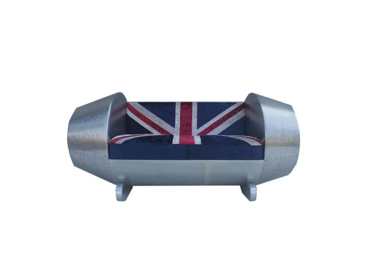 Aluminum Sofa Leather Sofa Furniture Airplane Nozzle Drive Luxury Furniture Jack Union new