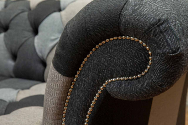 Modern Sofa 3 Seater Chesterfield Three Seater Living room Sofas Luxury Couch Style