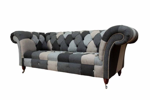 Modern Sofa 3 Seater Chesterfield Three Seater Living room Sofas Luxury Couch Style