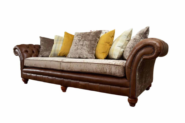 Sofa Couch 3 Seater Design Couch Upholstery Textile Classic Three Seater new
